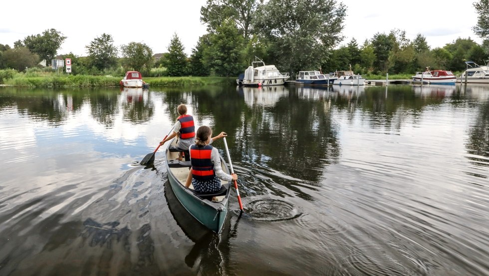 Marina Matzlow-Garwitz - Paddlers on the Elde River, © TMV/Gohlke