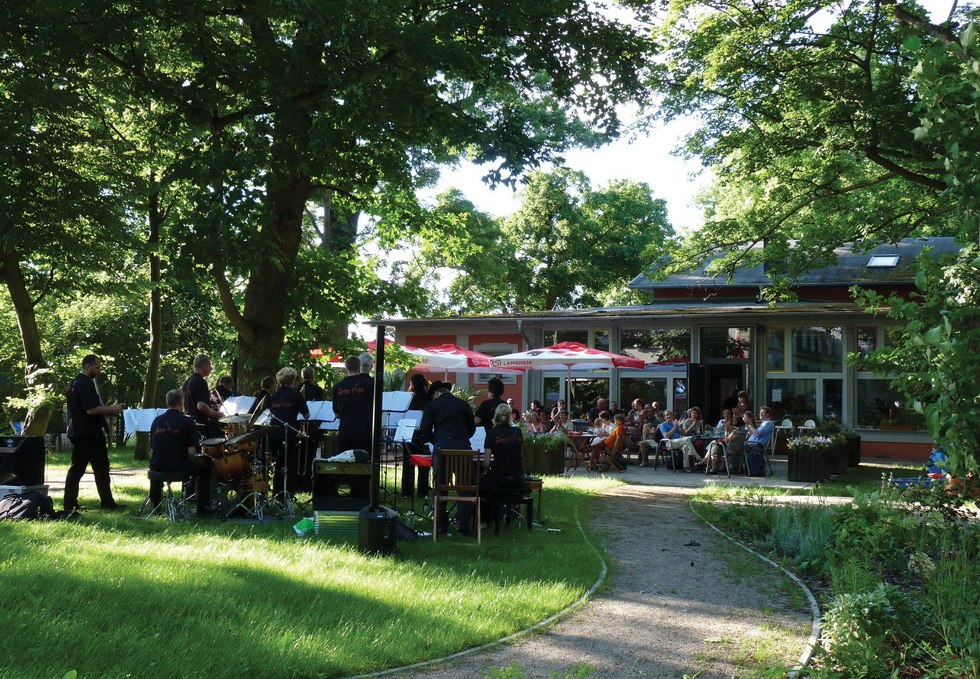 Music at the Tierparkcafè, © Heidi Schönherr