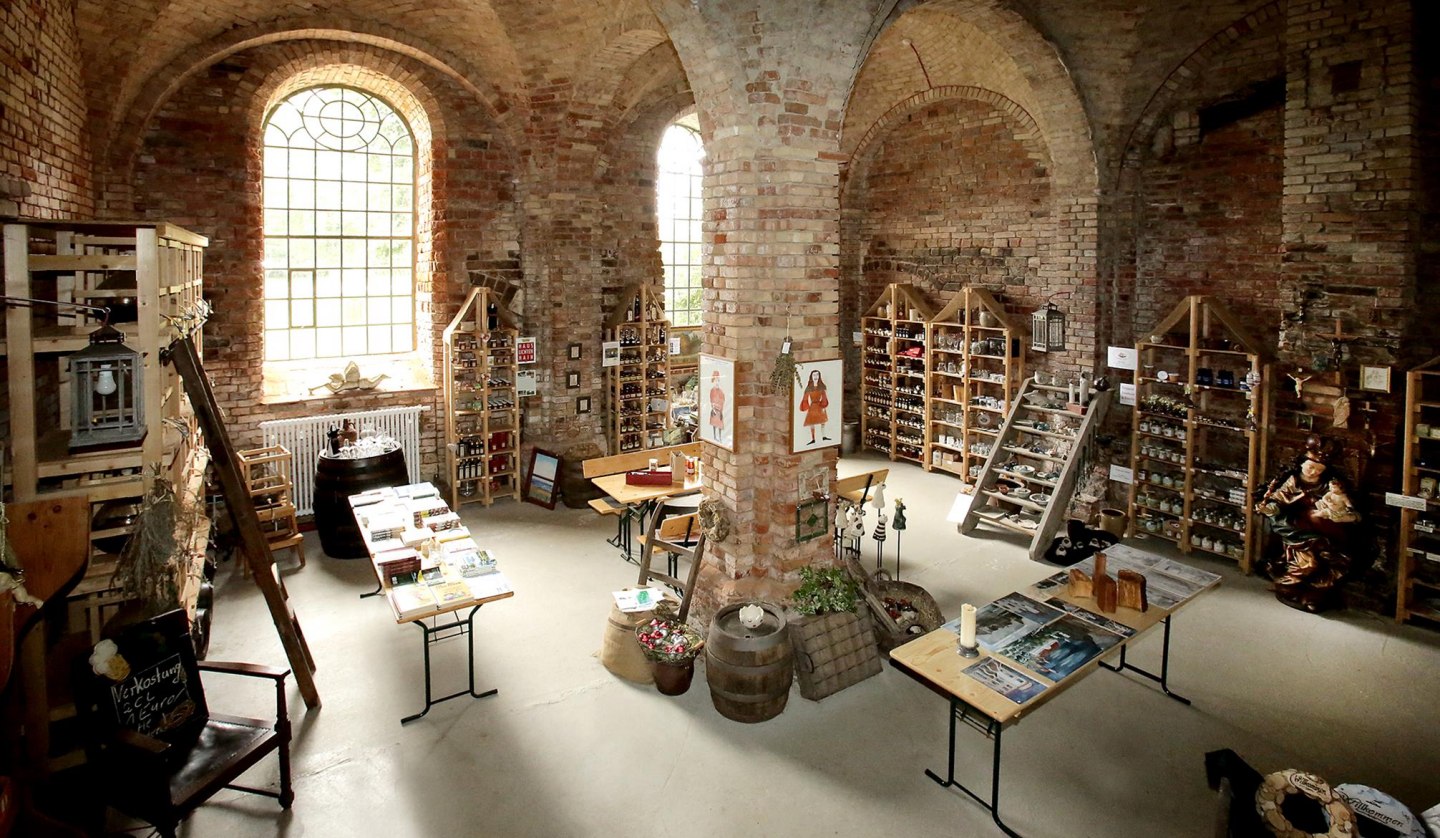 View into the monastery store, © Darguner Klostervogt Hartwig