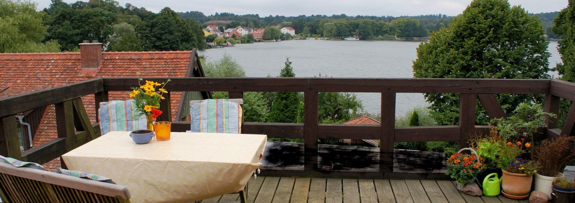 View to the west from the apartment with roof terrace, © Bernhard Pfitzner