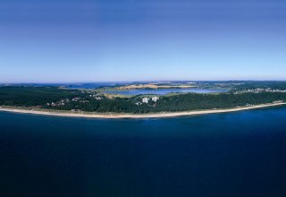 Aerial view Cliff Hotel Rügen, © Cliff Hotel Rügen