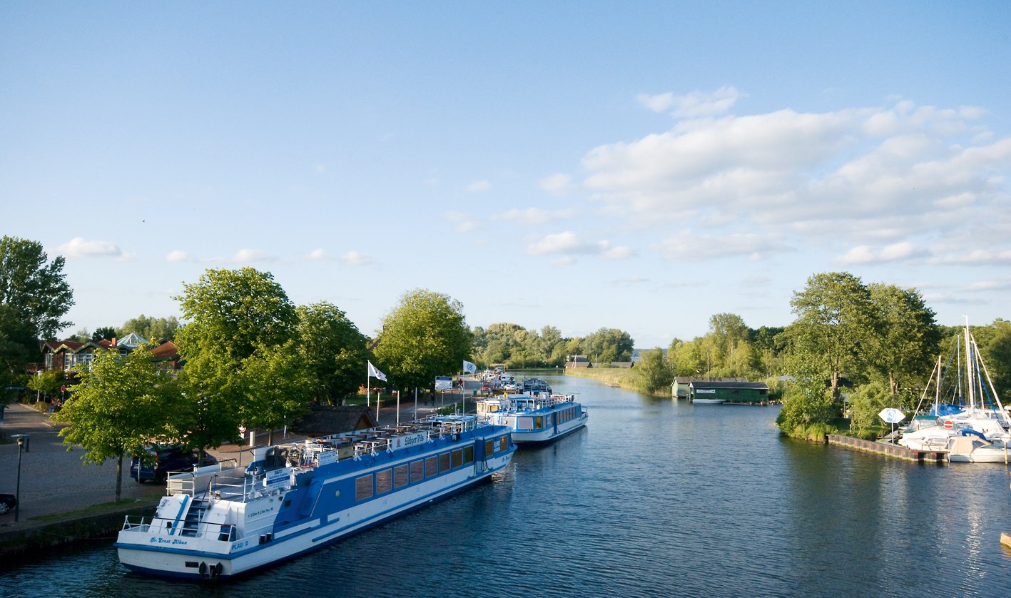 Passenger shipping Wichmann in Plau am See, © Tourist Info Plau am See