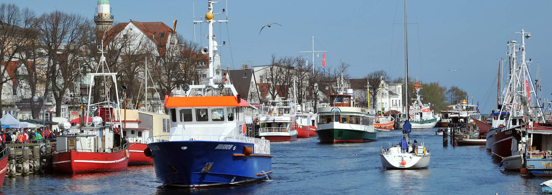 Warnemünde - Alter Strom, © Joachim Kloock