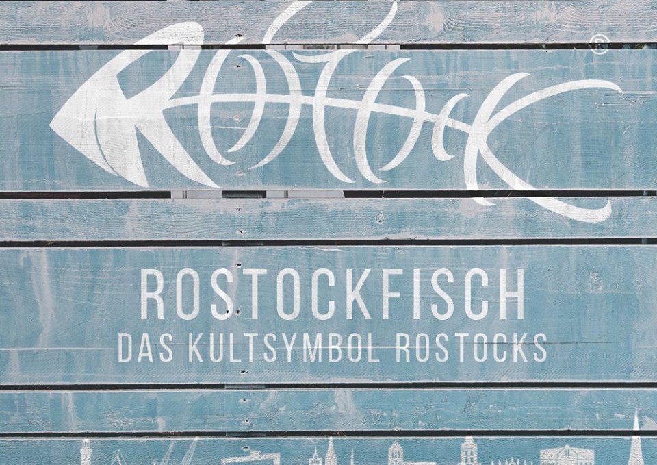 The cult symbol, the elements of which give the city name Rostock., © www.rostockfisch.de