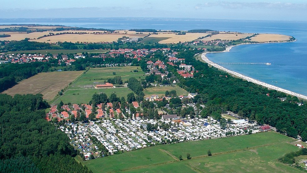 Bird's eye view of the vacation resort Rainbow, © Regenbogen AG