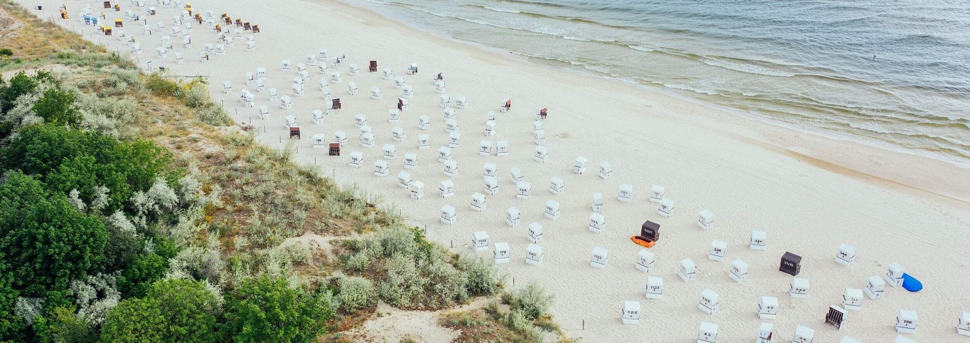 The white sandy beach of Heringsdorf, © TMV/Gänsicke