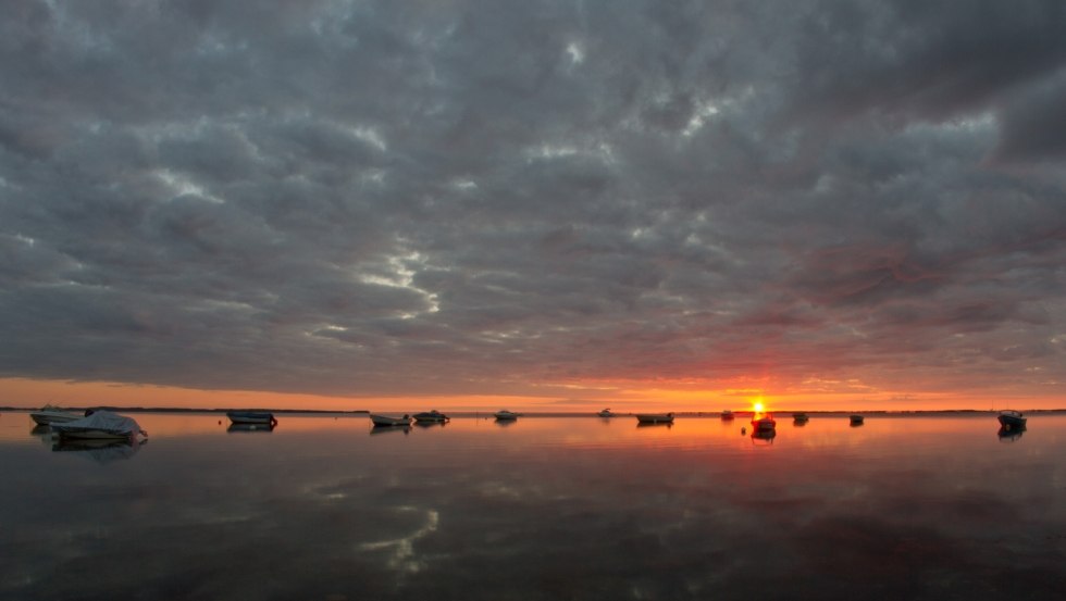 Evening atmosphere at the Baltic Sea Camp Suhrendorf, © TMV/Raff