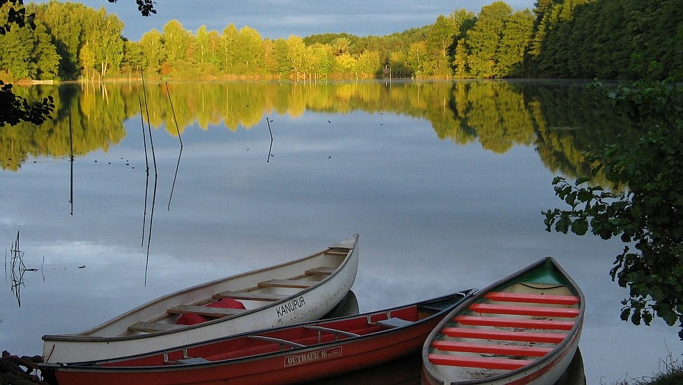 The Hexenwäldchen as a starting point for atmospheric canoeing experiences, © Hexenwäldchen