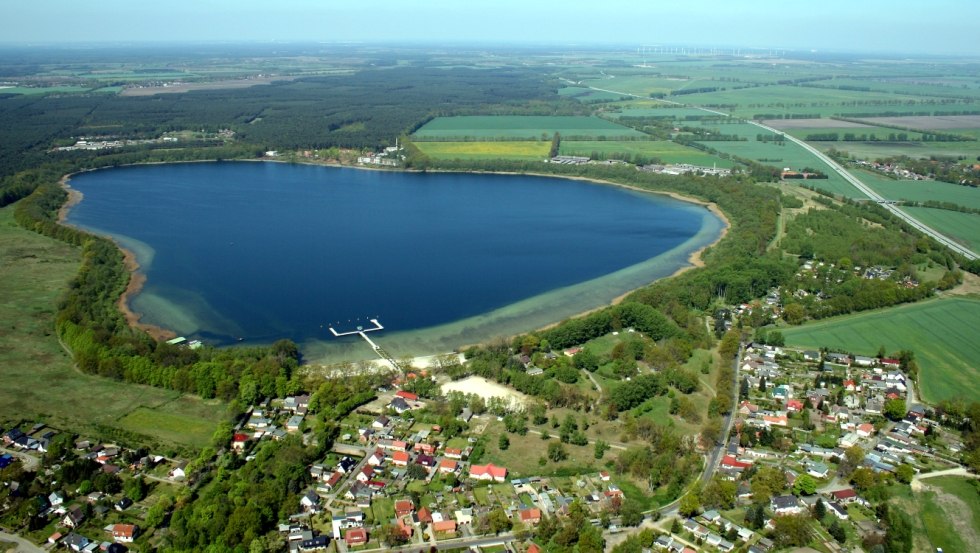 Aerial view city and lake Neustadt, © TV Mecklenburg-Schwerin e.V.