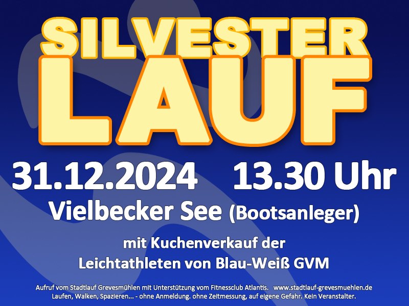 Tafel Silvesterlauf 2, © SV Blau-Weiß