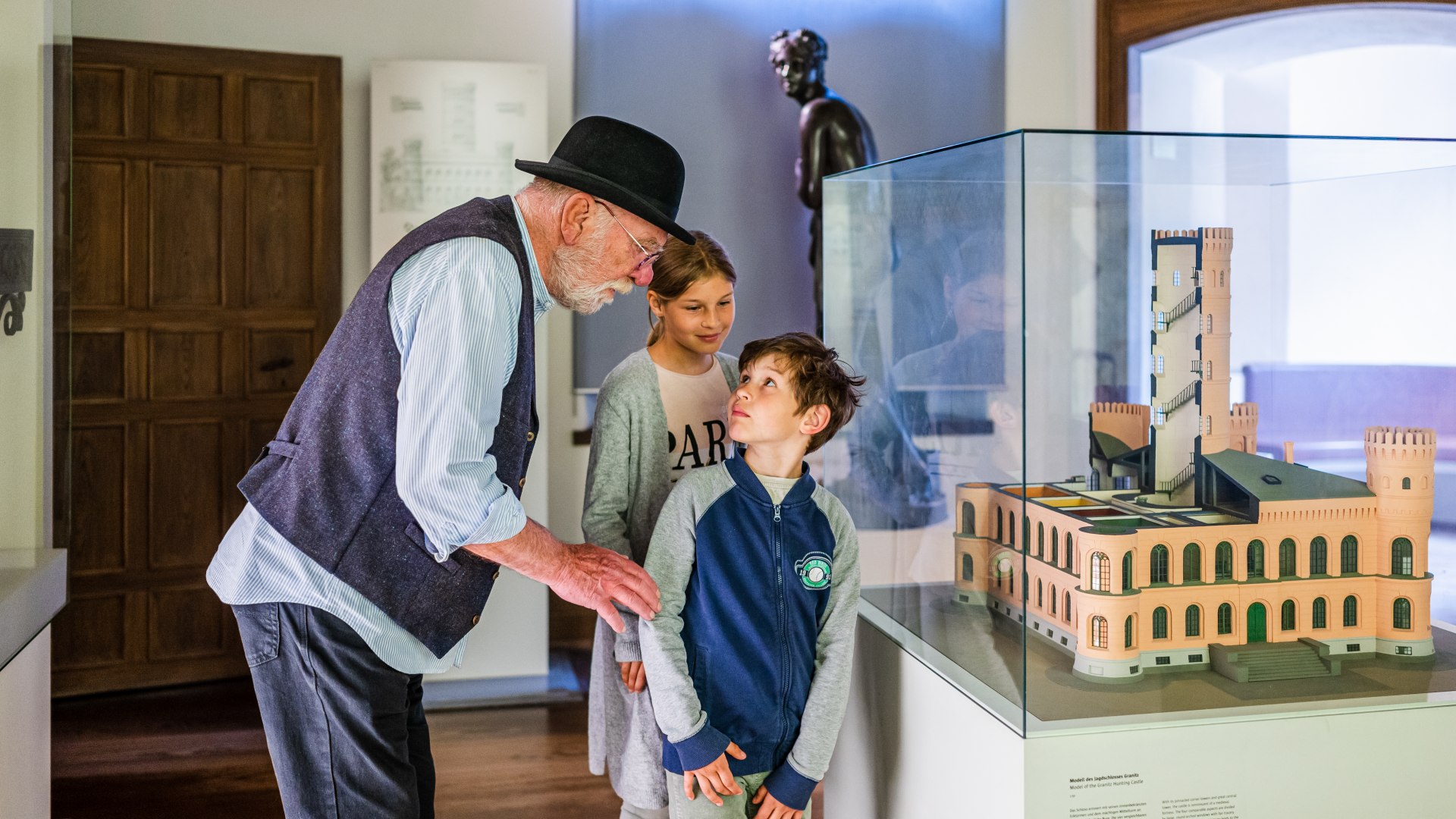 A model of the fairytale Granitz Castle., © TMV/Tiemann