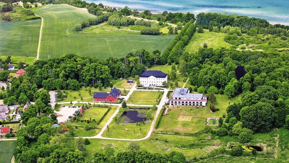 Aerial view Gross Schwansee castle estate, © Schlossgut Gross Schwansee