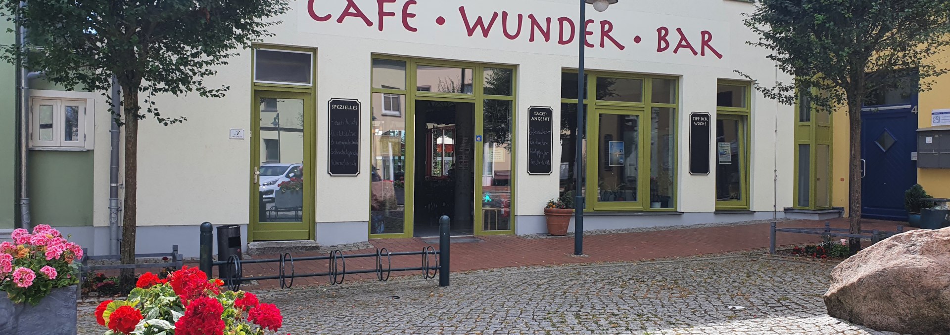 Café and restaurant café-wunder-bar, © Sabine Maus