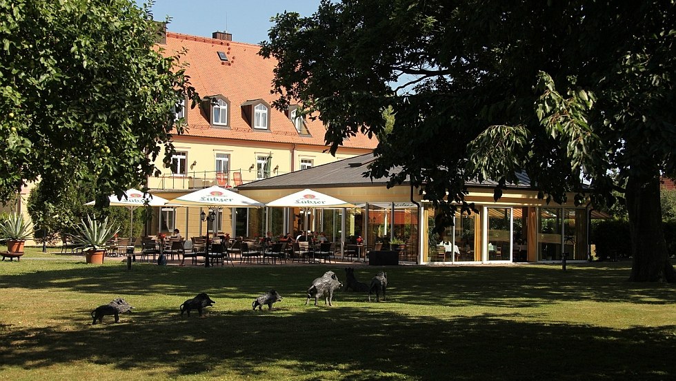 Terrace & manor house, Sparow estate, © Michael Frahm