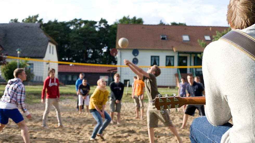 In the vacation village there are many sporting leisure activities - Here it is guaranteed not to be boring, © Jugendtours-Feriendorf Ummanz/Meixner