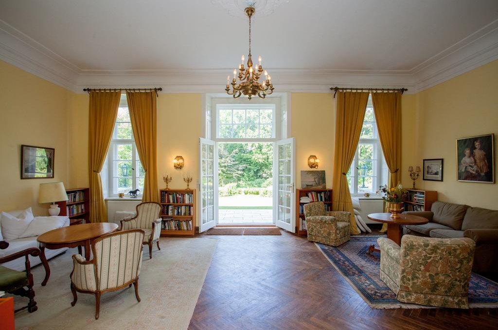 Salon in the manor house, © Herrenhaus Samow