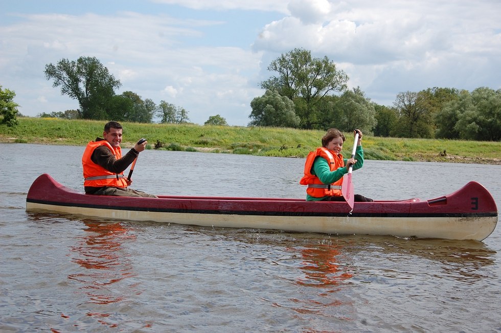 Paddling is a challenge for everyone., © Gabriele Skorupski