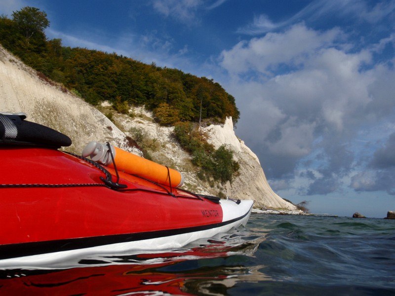 sea kayak tours on the Baltic Sea and bodden, © @Henrik Schmidtbauer, darßtour