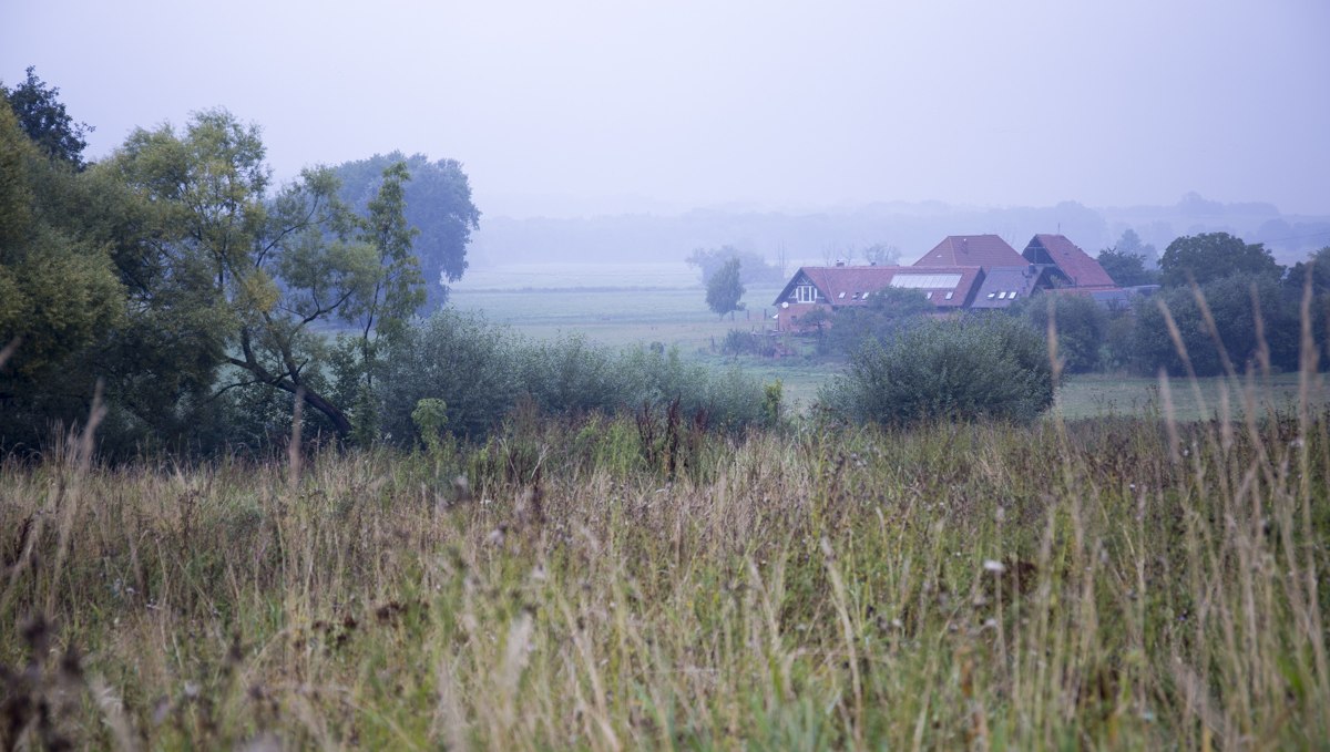 View of the project yard from Schlakendorf, © Sarah Sandring