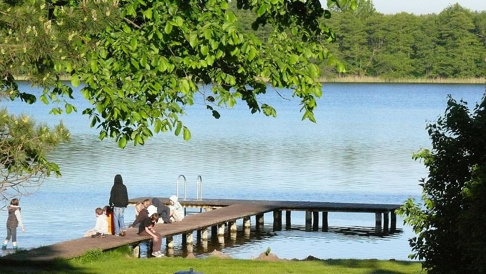 Swimming in Granzow Lake, © Sommerhof Granzow/Britta Meyer-Itner