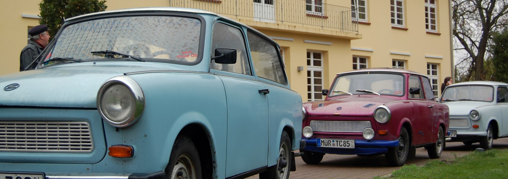 Castle tour with the Trabi, © M.Nitsche