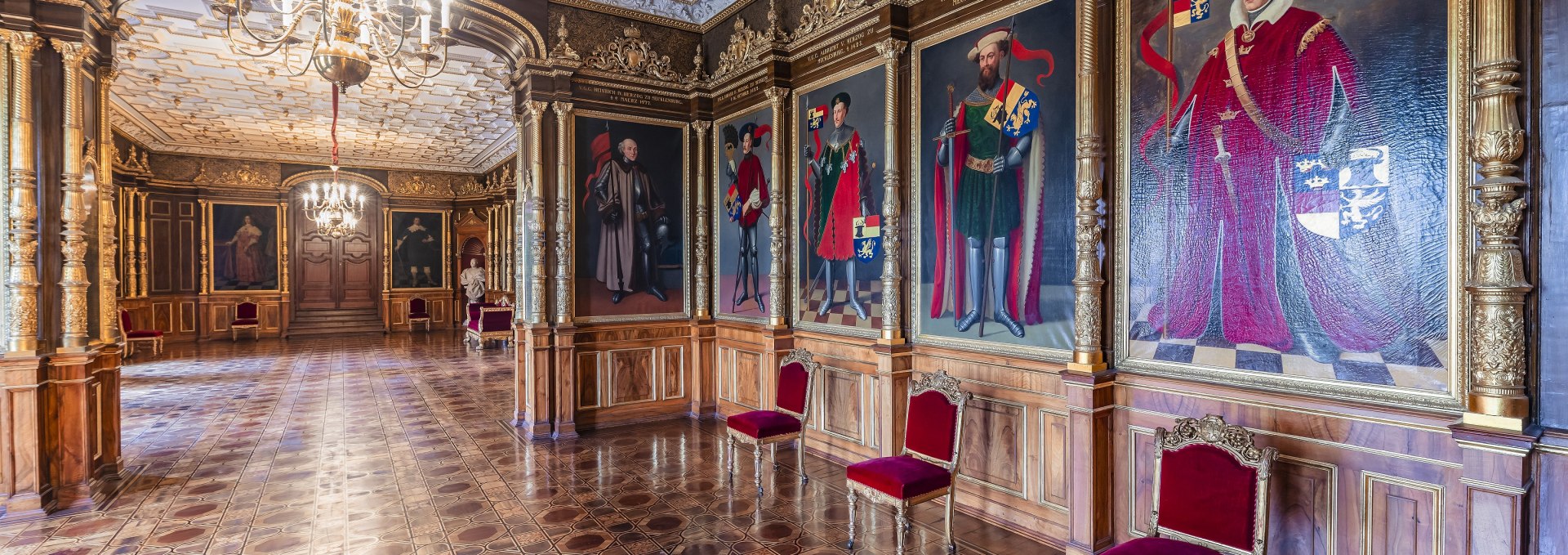 Ancestral Hall at Schwerin Castle, © Timm Allrich  ©Staatliche Schlösser Gärten und Kunstsammlungen M-V
