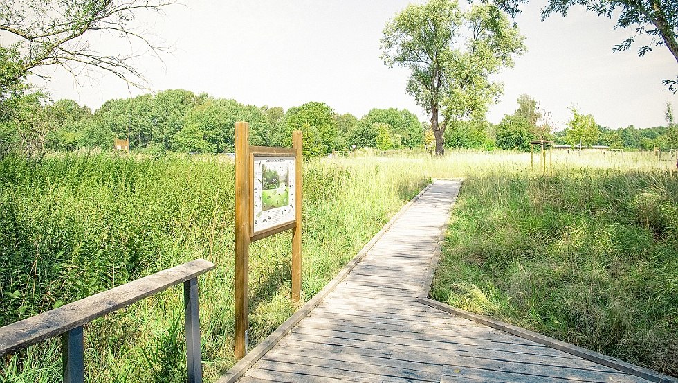 The annual tree garden invites you to discover and linger., © Gläserne Molkerei