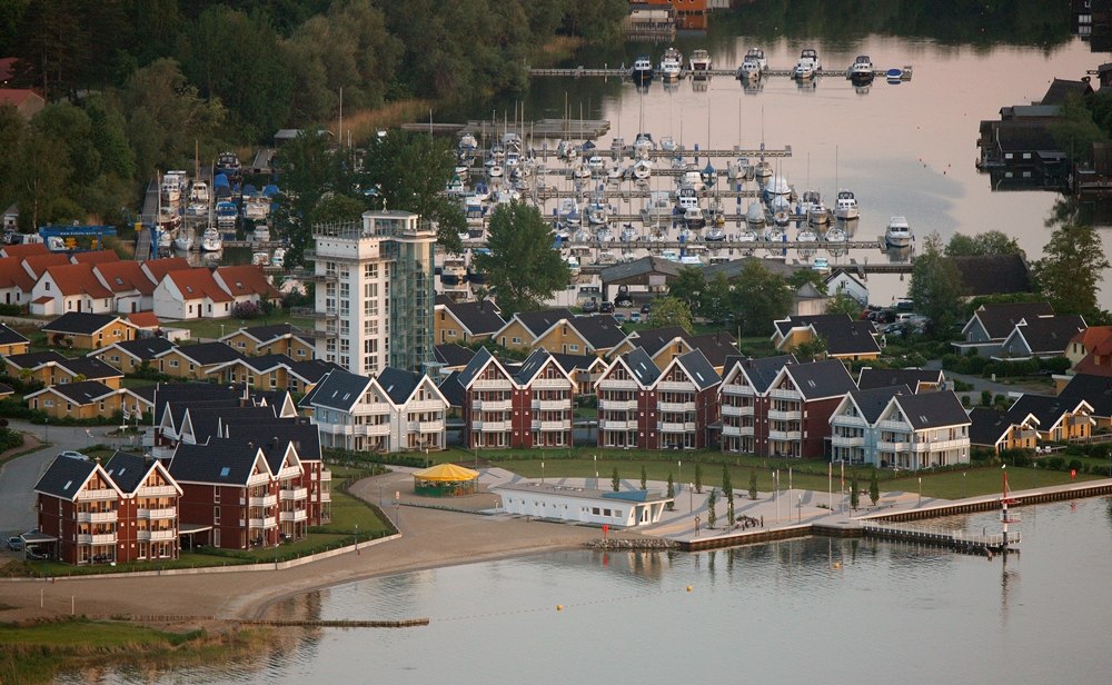 Harbor village in Rechlin, © Blossey