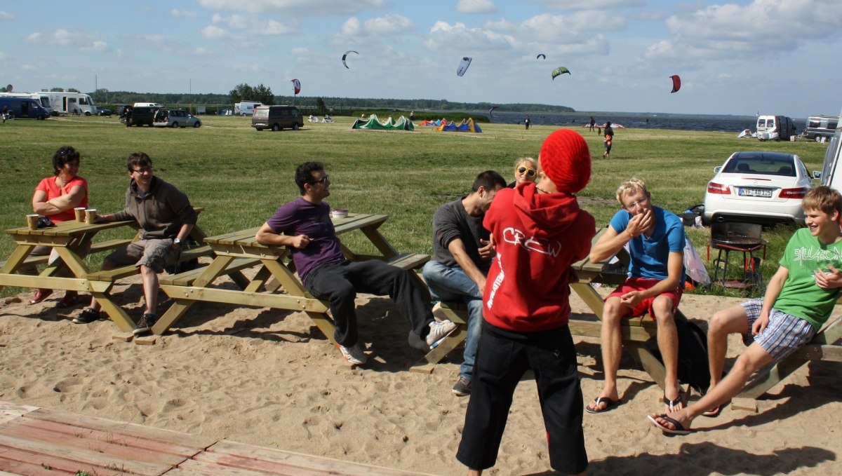 Kitesurfing course, © Kitemafia Saal