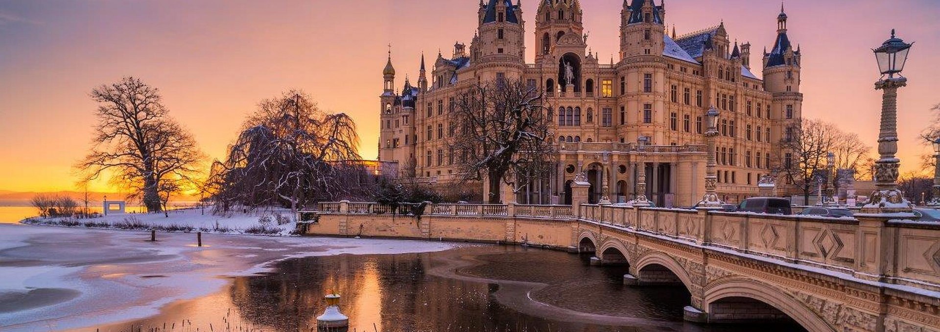 Schwerin Castle in winter, © SSGK MV / Timm Allrich