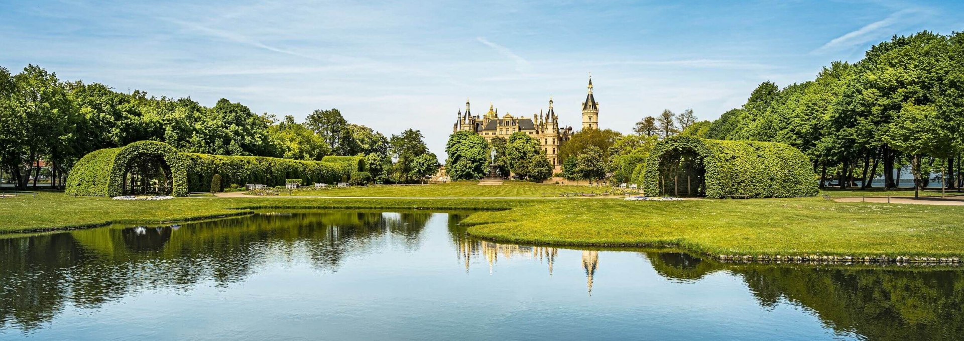 Schwerin castle garden, © TMV/Tiemann