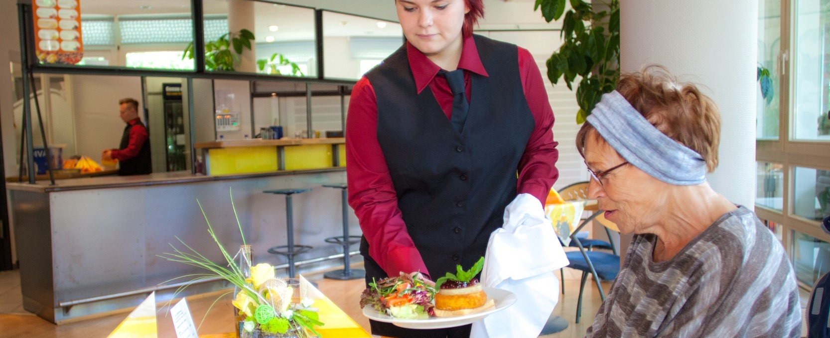 Training cafeteria of the BBW Greifswald, © BBW Greifswald/Henry Dramsch