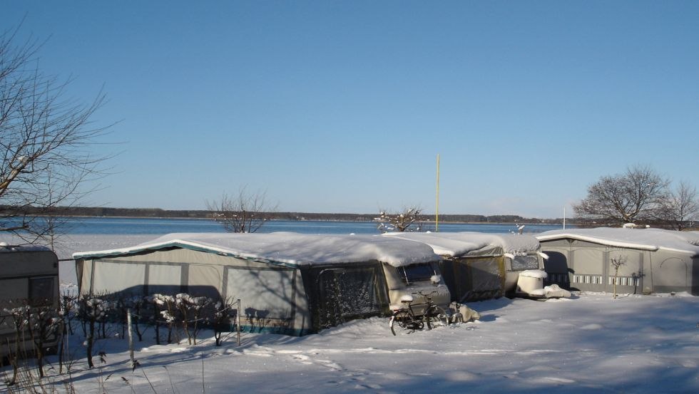 Permanent camping in winter, © Michael Hecht