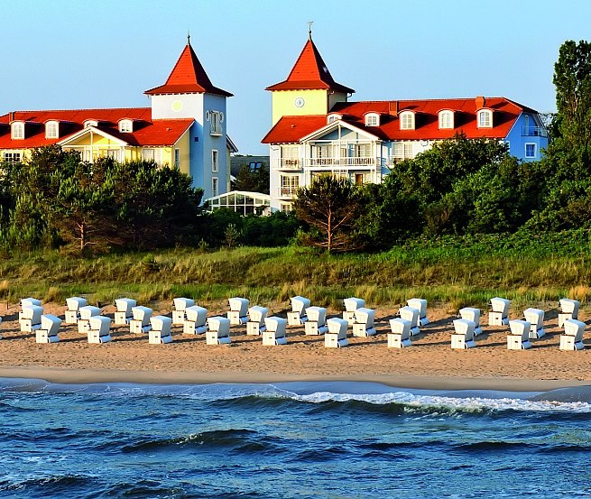 With sea view - Small beach castle Zinnowtz, © Kleine Strandburg Zinnowitz