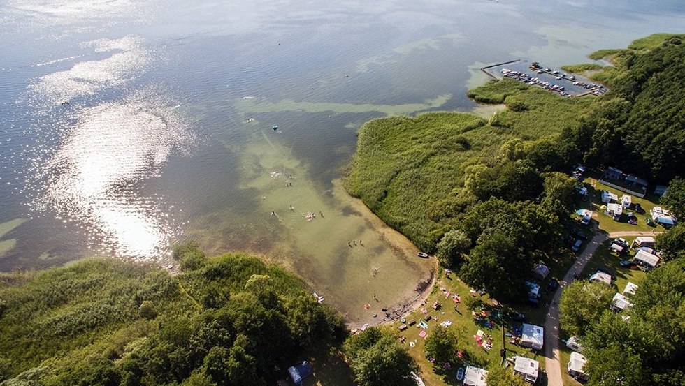 Aerial view, © Naturcamping Malchow