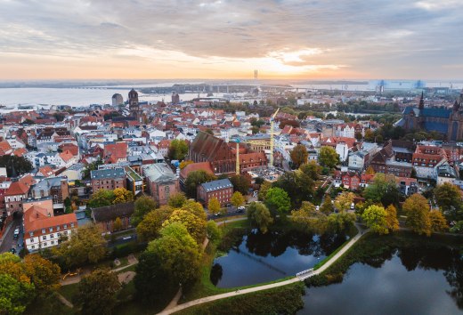 The Katharinenkloster is located in the heart of the UNESCO-protected old town of the Hanseatic city of Stralsund