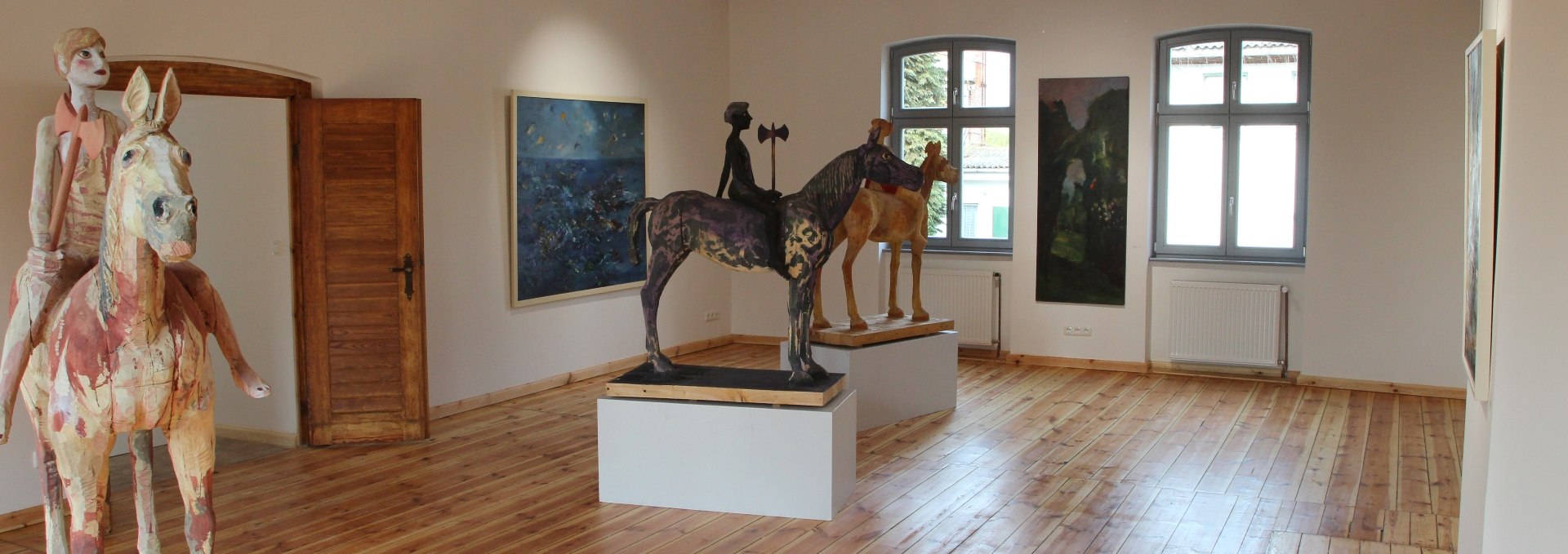 In addition to painting and graphics, sculptures and sculptures are exhibited, © Kerstin Kuttler